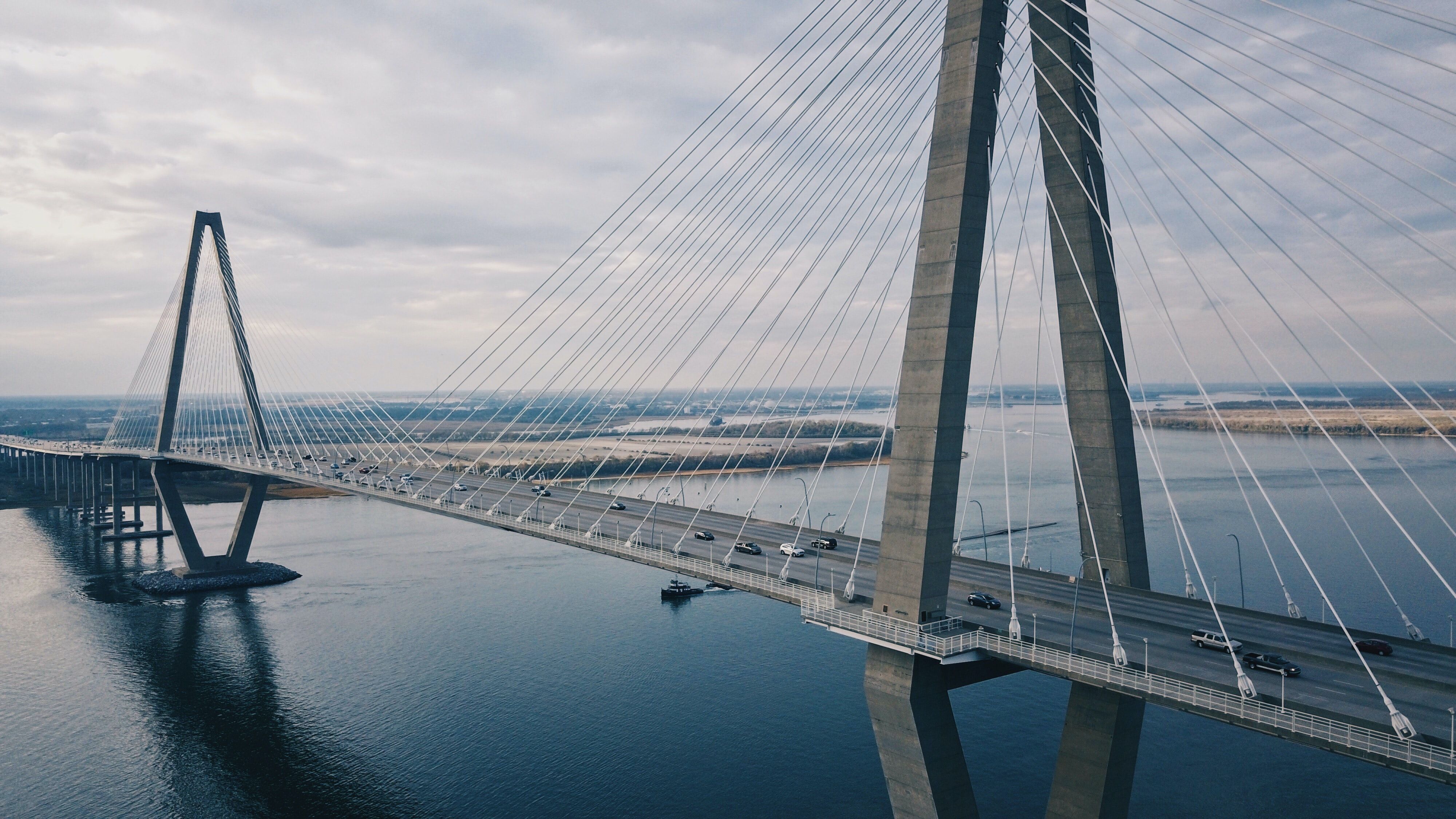 Major bridge and railway infrastructure construction